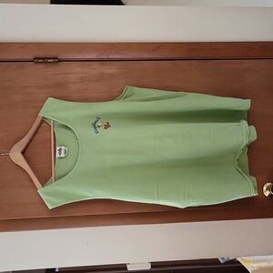 Men's XL Jimmy Buffet's Margaritaville green tank top